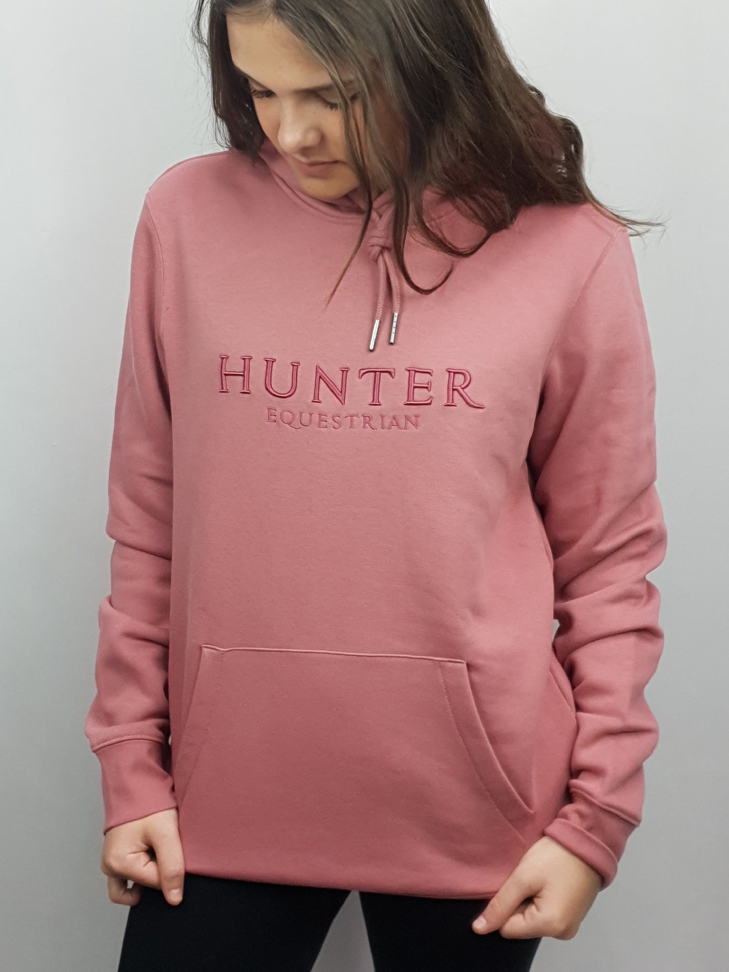 Organic Signature Antique Rose Hoodie