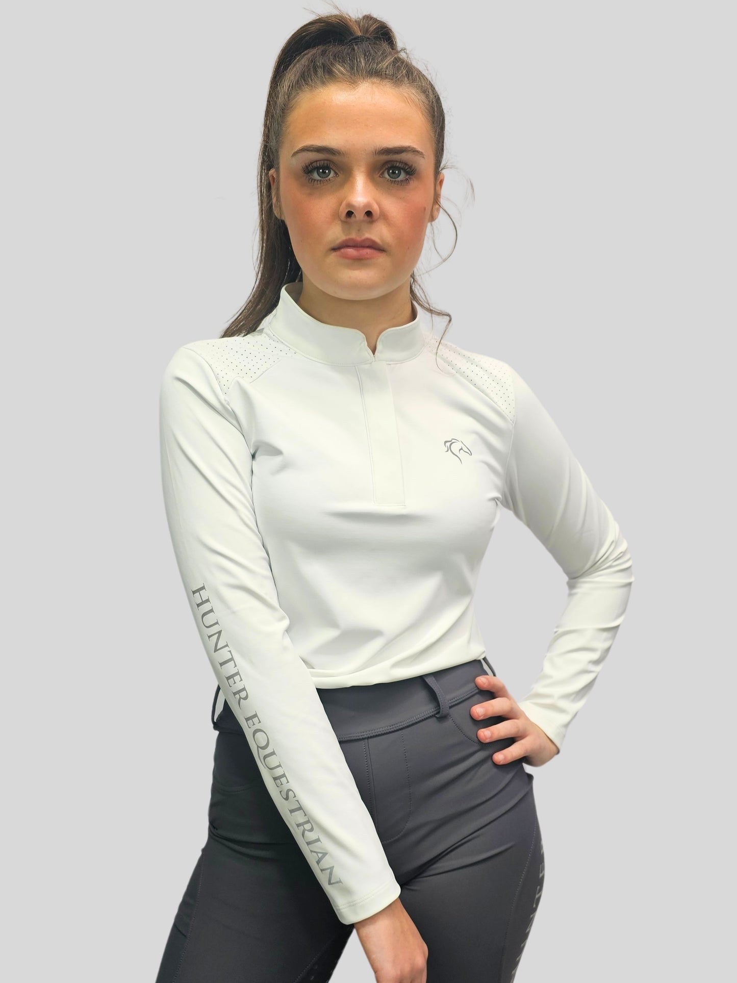 Performance Long sleeve Baselayer - White