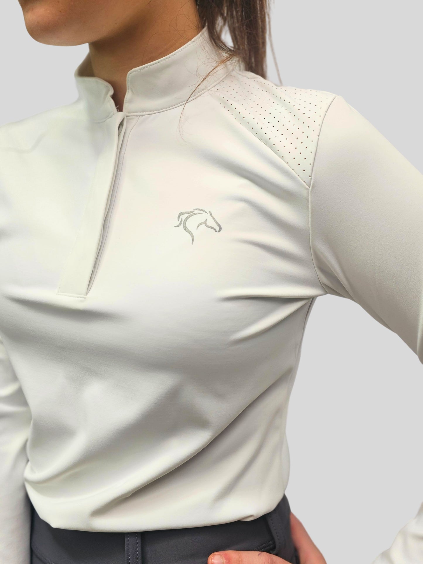 Performance Long sleeve Baselayer - White
