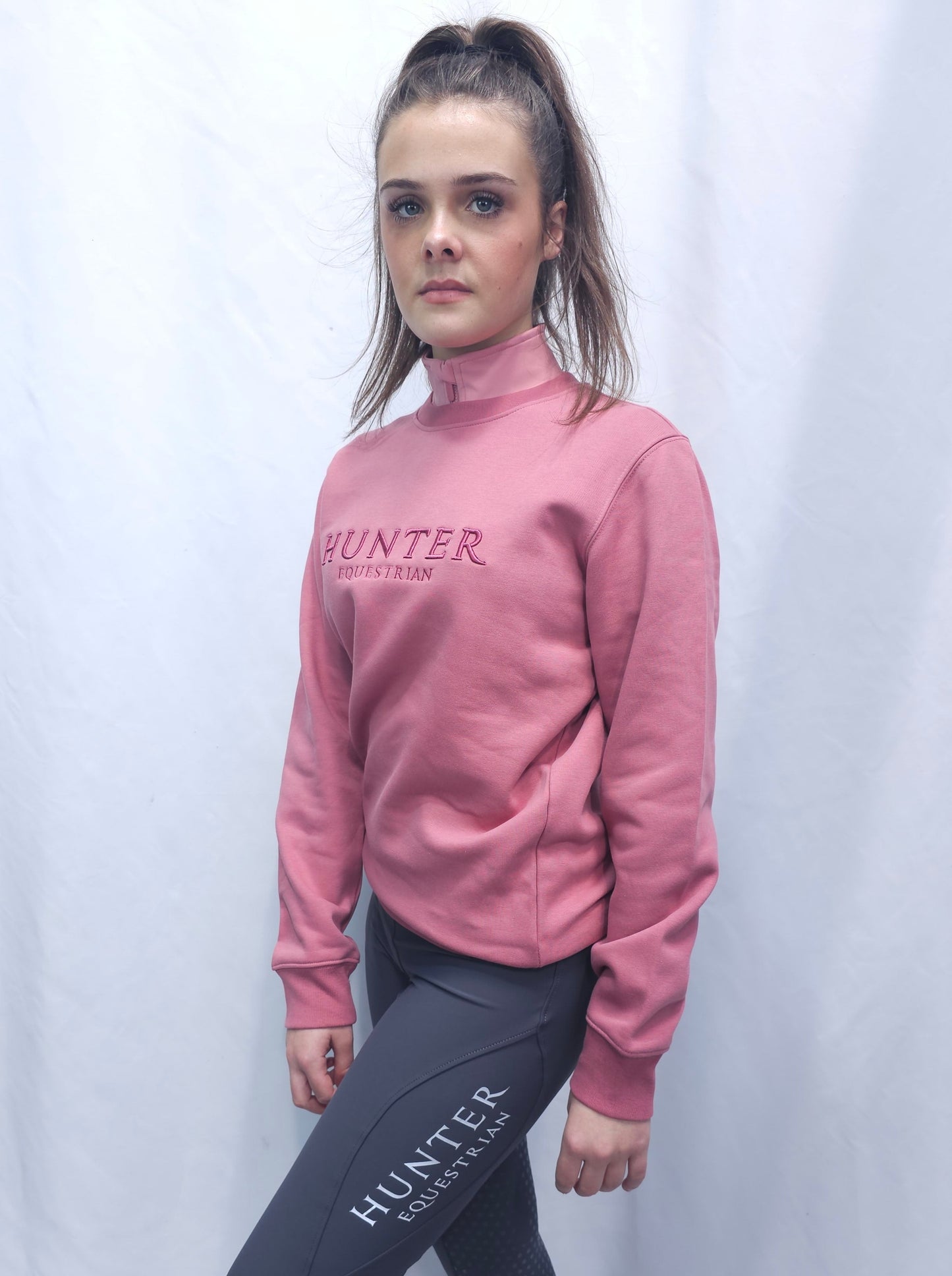 Organic Signature Antique Rose Sweatshirt